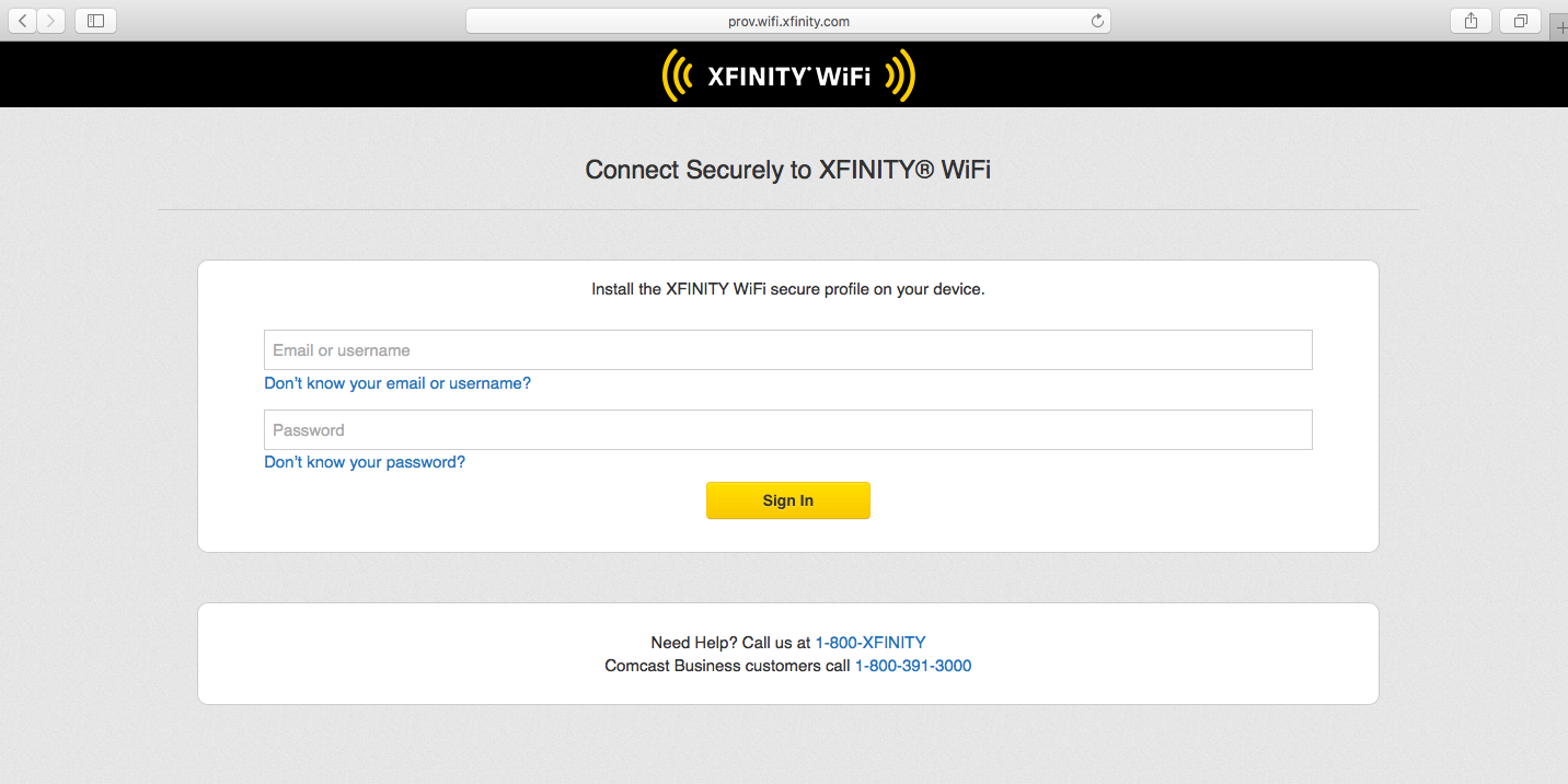 Xfinity Security Wifi Download Mac
